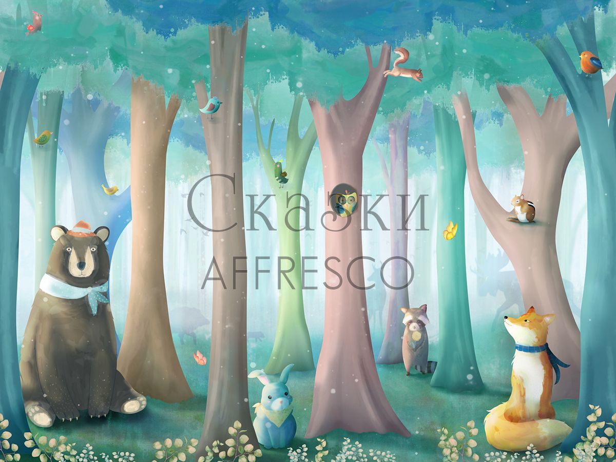 Фреска Affresco Сказки Affresco ID632-COL2 | Гарантия низкой цены!
