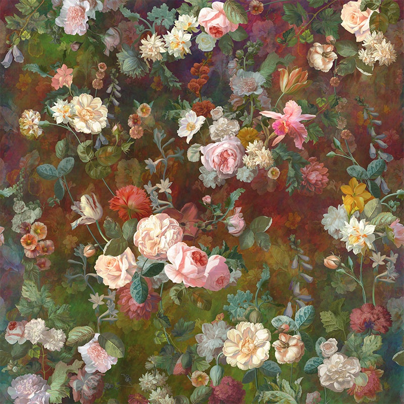 Фреска Affresco Цветариум Wild garden COL1 | Гарантия низкой цены!