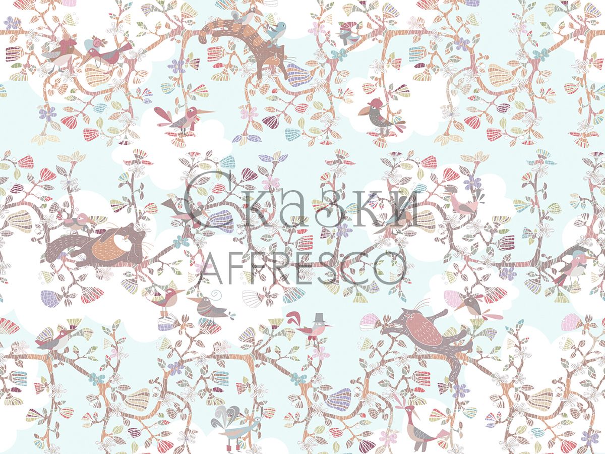 Фреска Affresco Сказки Affresco ZK659-COL2 | Гарантия низкой цены!