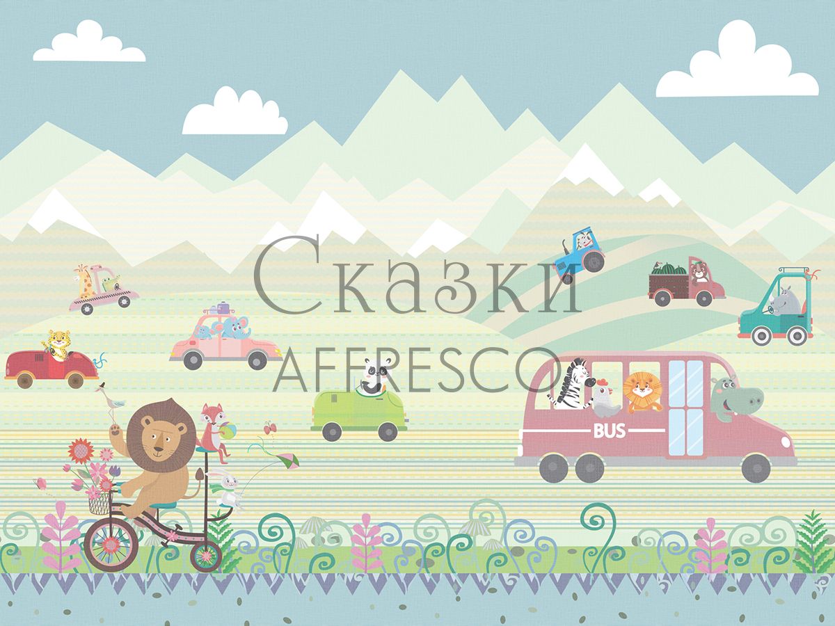 Фреска Affresco Сказки Affresco ZK675-COL4 | Гарантия низкой цены!