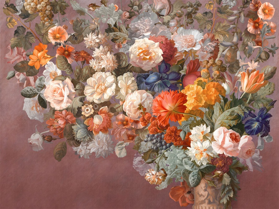 Фреска Affresco Цветариум Still Life with Flowers COL1 | Гарантия низкой цены!