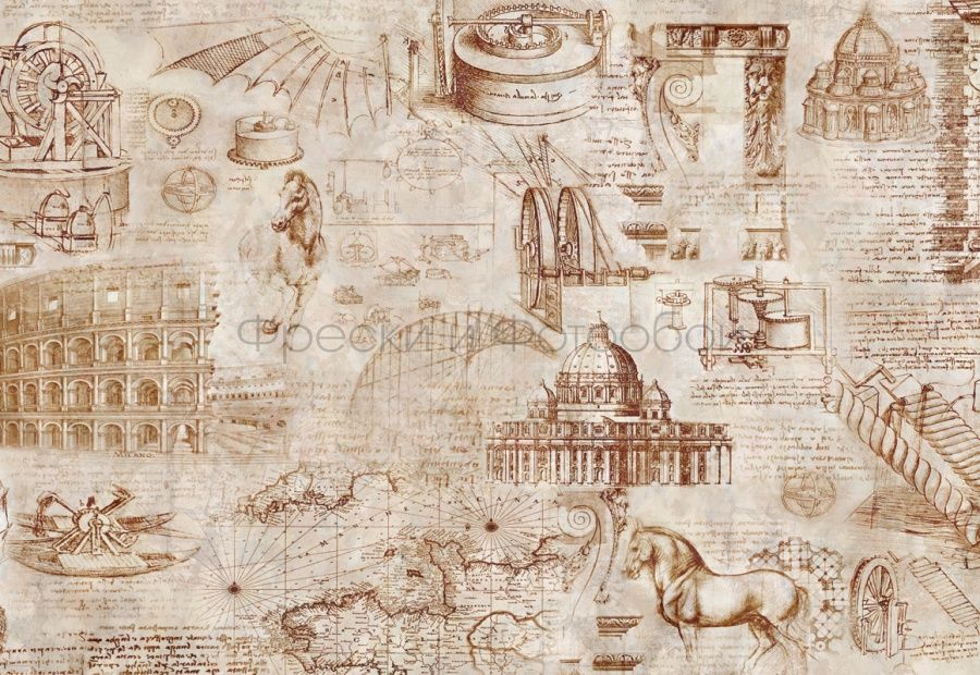 Фреска Affresco Фрески и фотообои A0619 | Гарантия низкой цены!