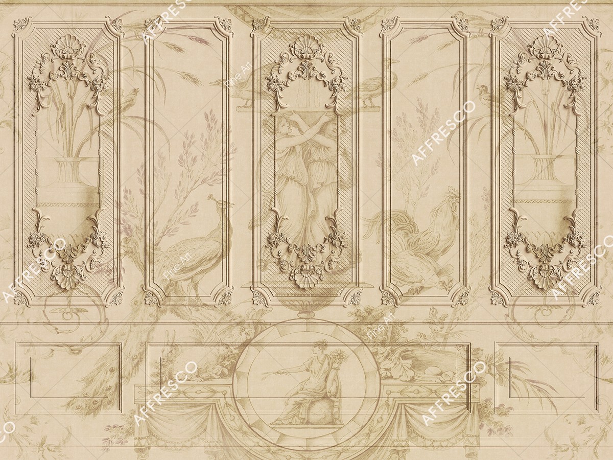 Фреска Affresco Fine Art RE864-COL4 | Гарантия низкой цены!