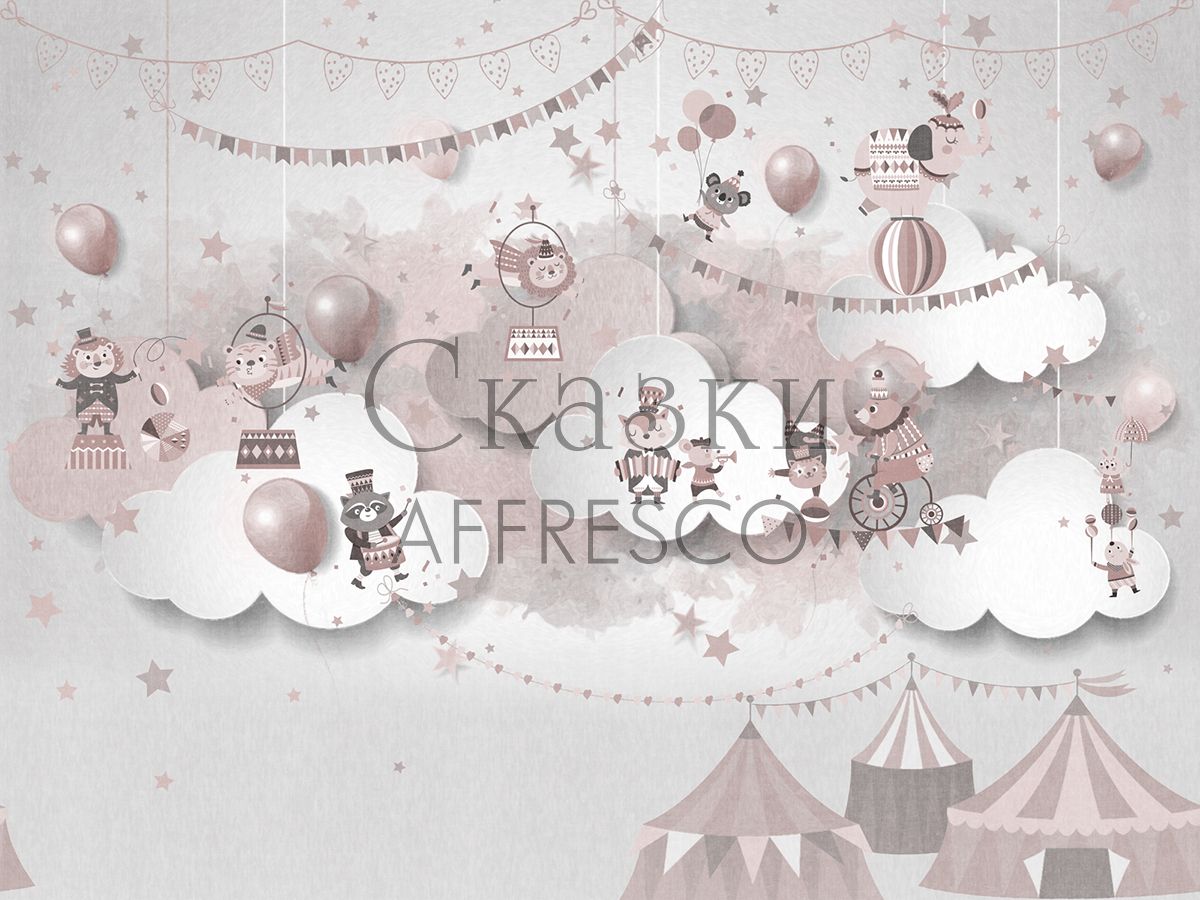 Фреска Affresco Сказки Affresco ZK669-COL3 | Гарантия низкой цены!