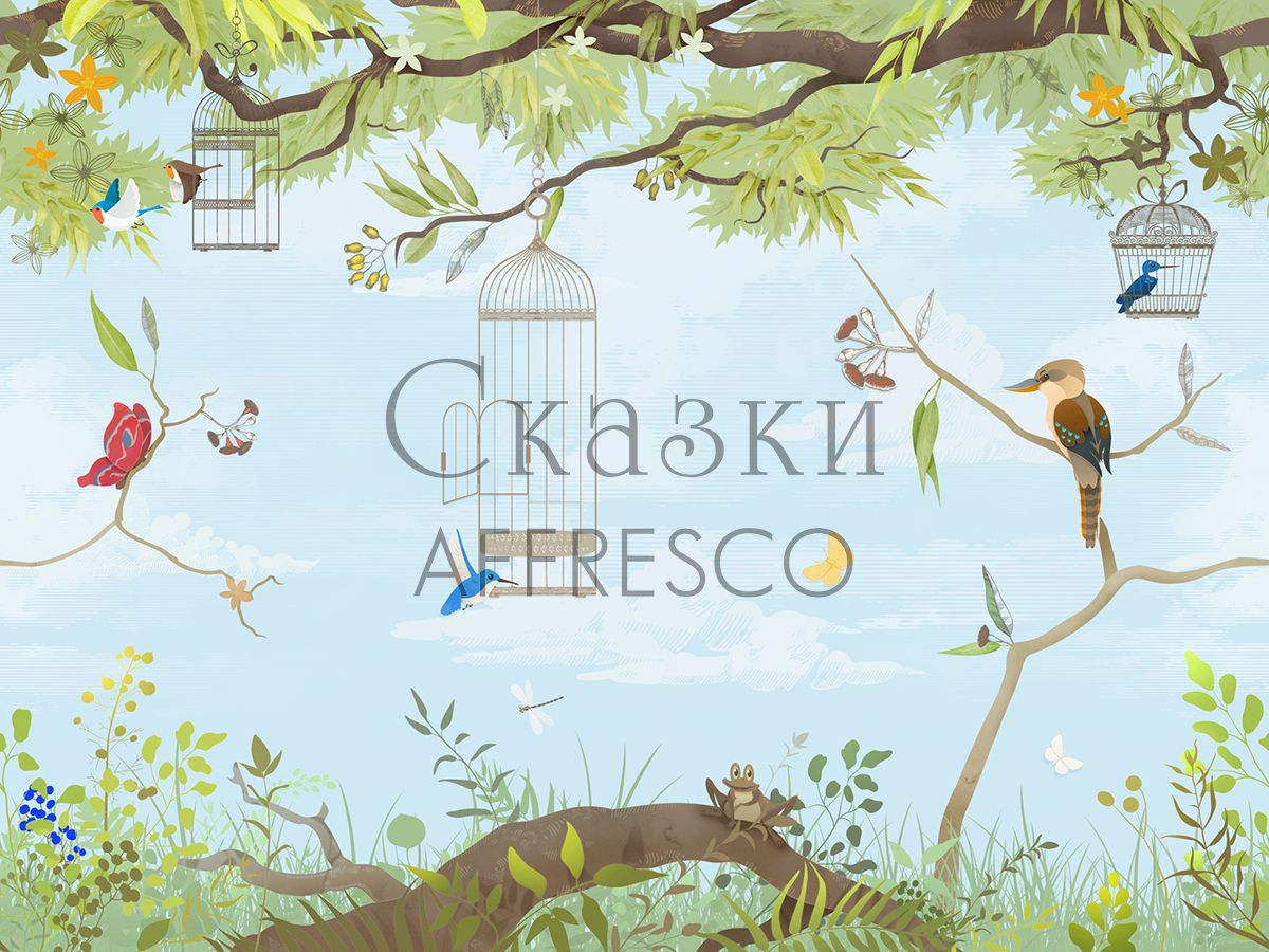 Фреска Affresco Сказки Affresco OF630-COL1 | Гарантия низкой цены!