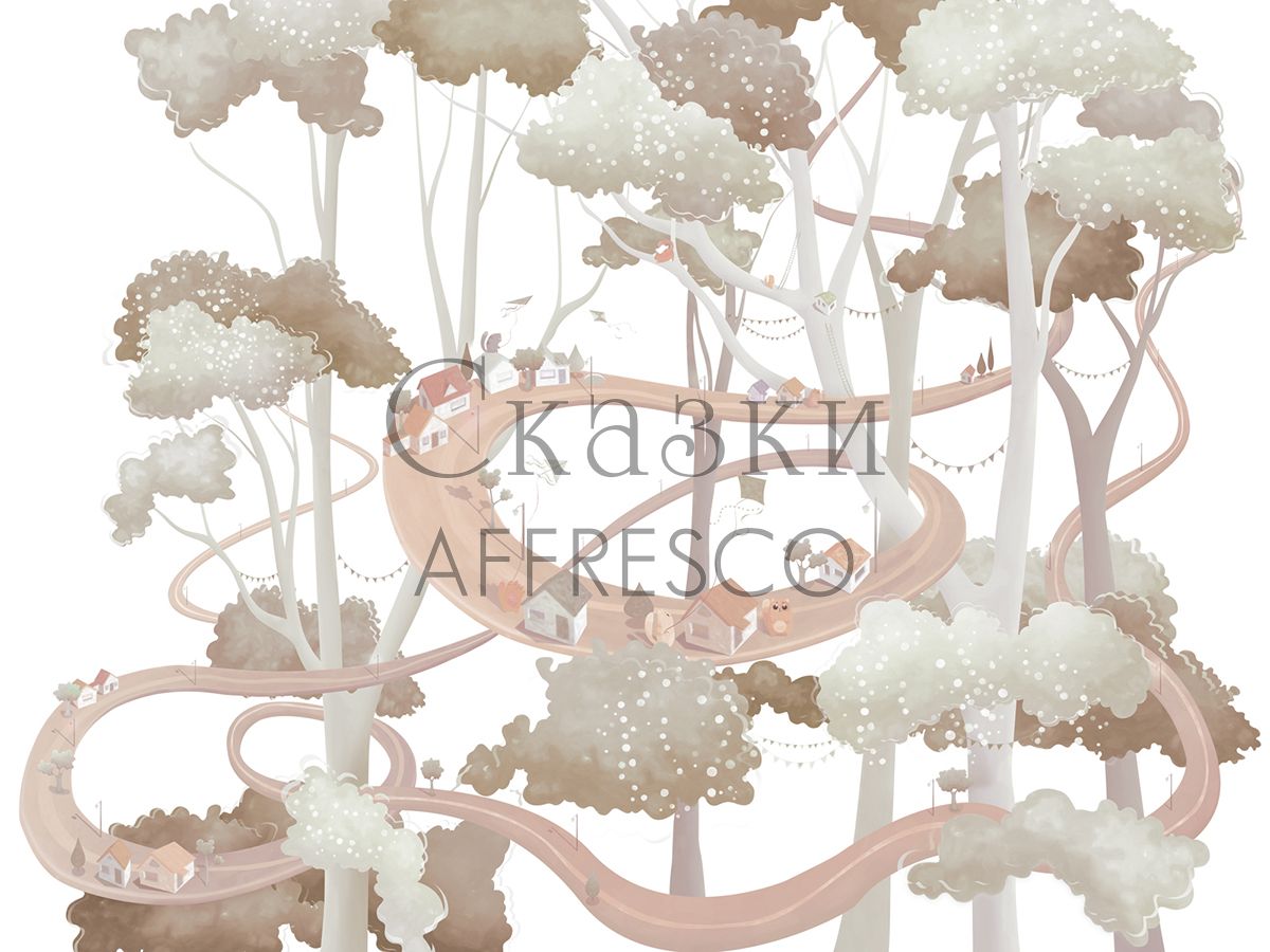 Фреска Affresco Сказки Affresco ML634-COL1 | Гарантия низкой цены!