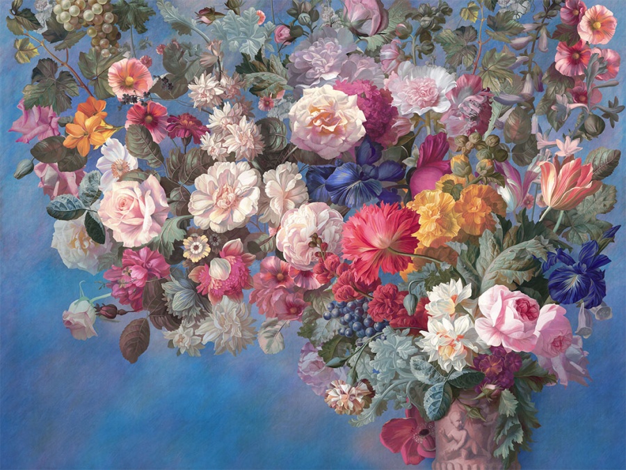 Фреска Affresco Цветариум Still Life with Flowers COL3 | Гарантия низкой цены!