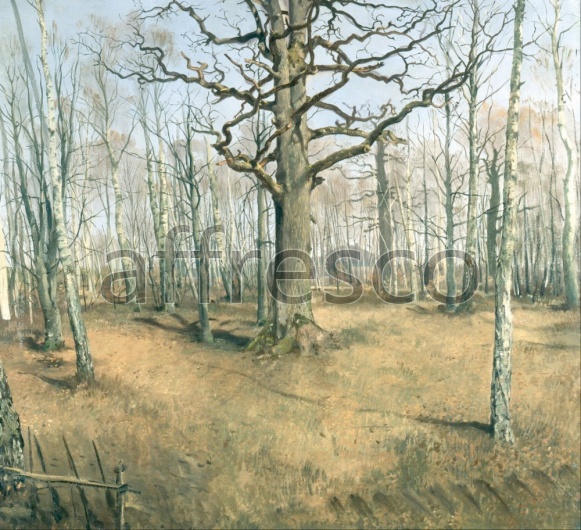 Фреска Affresco Фрески и фотообои  арт. Ferdinand von Rayski Wermsdorf Forest | Гарантия низкой цены!