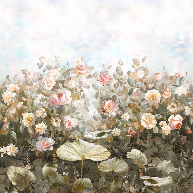 Фреска Affresco Цветариум Rose garden COL4 | Гарантия низкой цены!