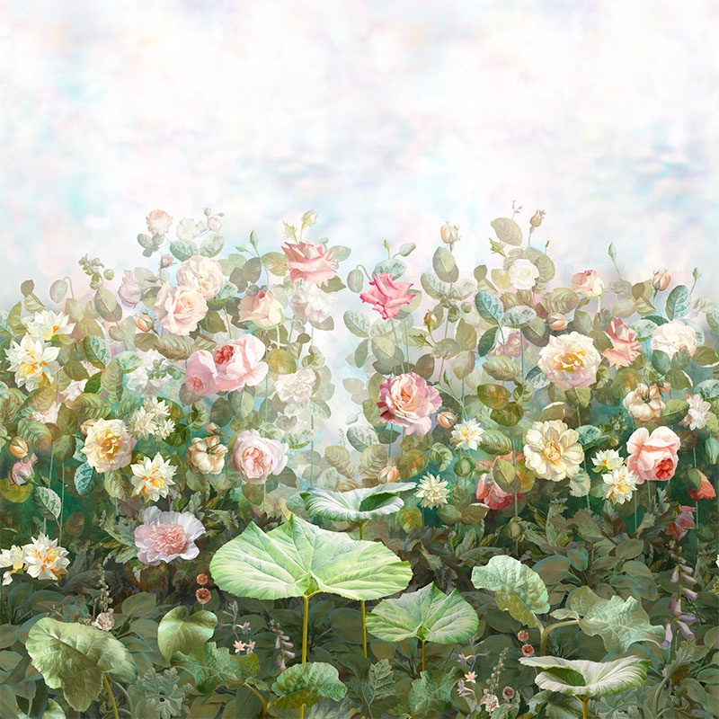 Фреска Affresco Цветариум Rose garden COL1 | Гарантия низкой цены!