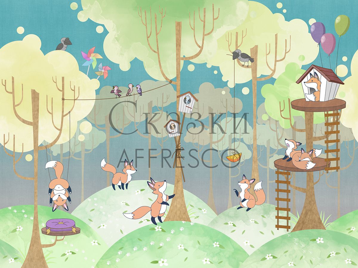 Фреска Affresco Сказки Affresco IL635-COL2 | Гарантия низкой цены!