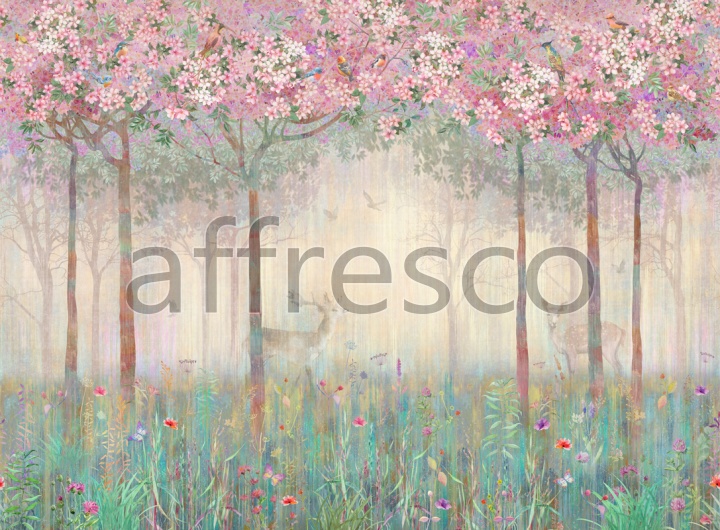 Фреска Affresco Botanika aff 719 col 422 | Гарантия низкой цены!