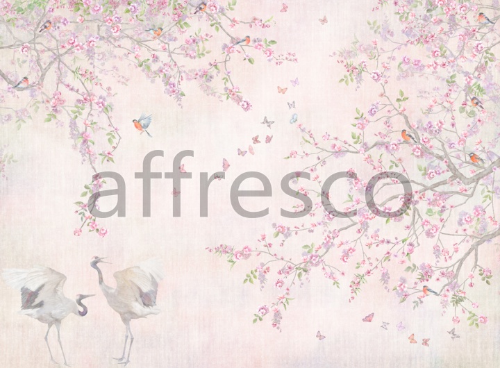 Фреска Affresco Botanika aff 721 col 458 | Гарантия низкой цены!