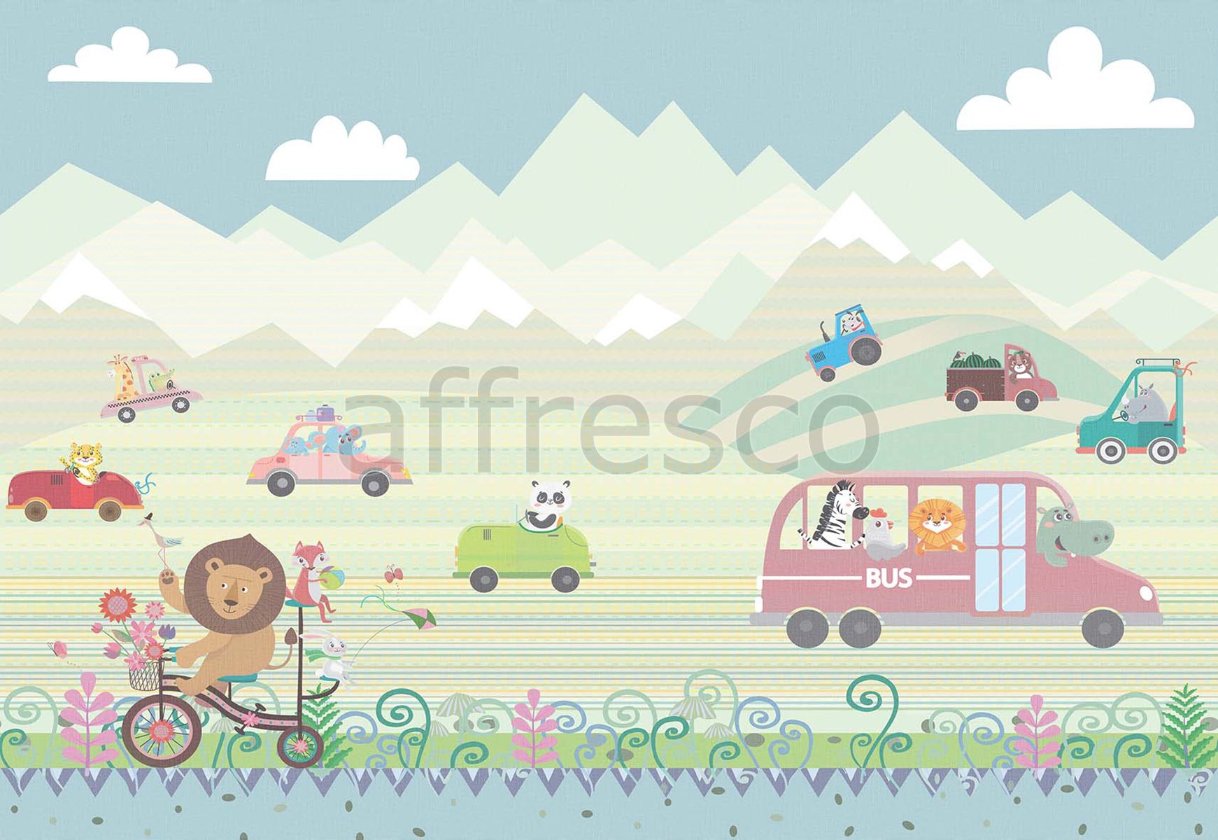 Фреска Affresco Фрески и фотообои ID137637 | Гарантия низкой цены!