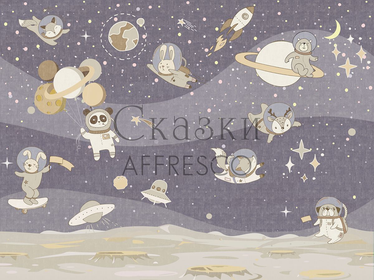 Фреска Affresco Сказки Affresco ZK672-COL2 | Гарантия низкой цены!